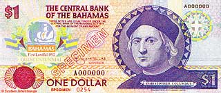 Багамский доллар - национальная валюта Багамских островов